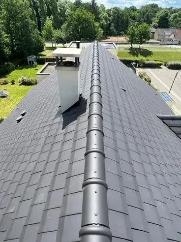 pose de goutière Orvault-1